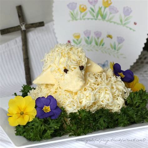 Easter Butter Lamb Grateful Prayer Thankful Heart Easter