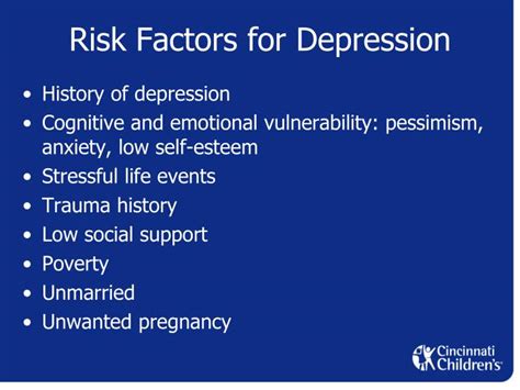 Ppt Maternal Depression Causes Consequences And Intervention