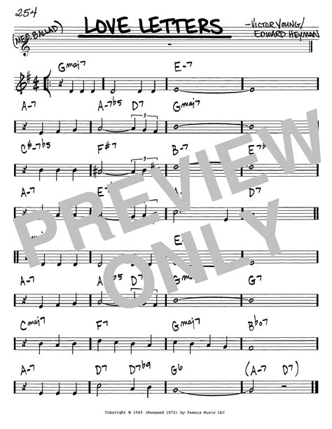 Ode to joy piano sheet music with letters. Love Letters Sheet Music | Edward Heyman | Real Book - Melody & Chords - C Instruments