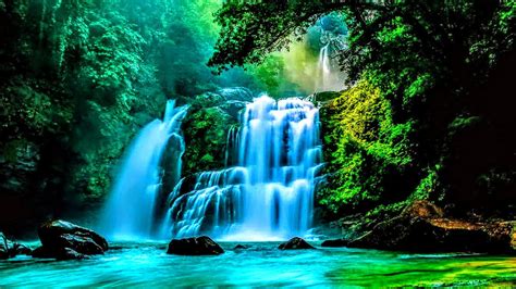 Beautiful 4k Waterfall And Landscape Scenery By Rogue Rattlesnake On