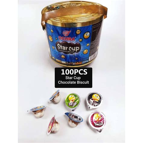 Star Cup Chocolate Biscuit 5gmx100s