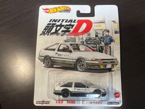 HOT WHEELS INITIAL D METAL AE86 Toyota Sprinter Trueno Collection From
