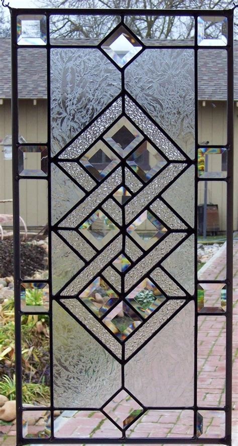 You can also create stunning ideas. Boehm Stained Glass Blog: Geometric bath windows - Pattern ...