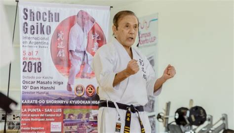 El Maestro Oscar Higa Dio Cátedra De Karate En El Campus “arturo