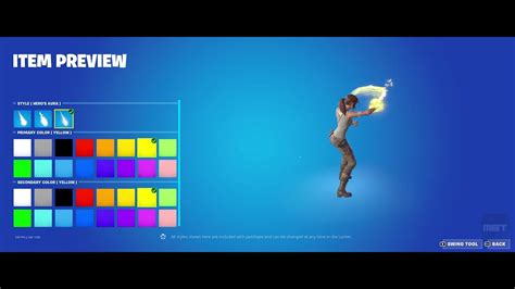 Showcase Fortnite Shop Items Epic Harvesting Tool Phantasmic Pulse