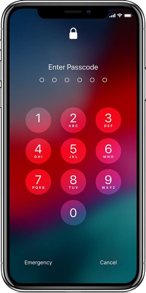 Iphone Showing Enter Passcode Screen Iphone Call 640x1286 Wallpaper