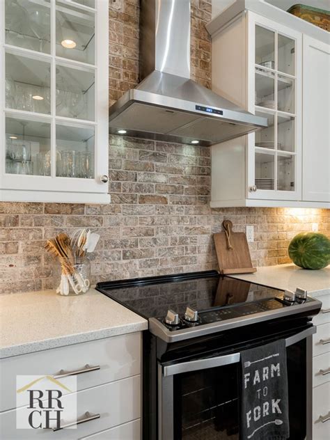 Kitchen Backsplash White Brick A Stylish Choice For Your Home Dhomish