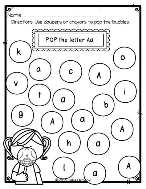 This page features kindergarten math worksheets in pdf printable format which teachers and parents can use to supplement their kid's course. Help students recognize upper and lower case letters by popping the… | Kindergarten math ...
