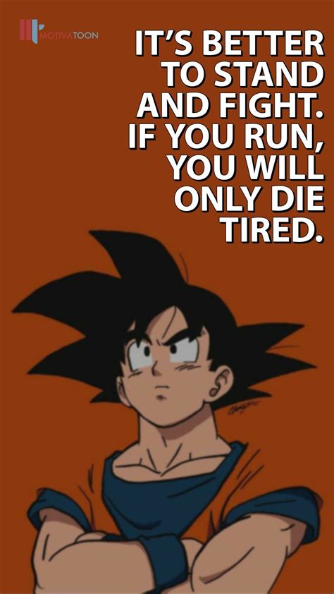 Goku Wallpapers Warrior Quotes Dbz Quotes Anime Quotes Inspirational
