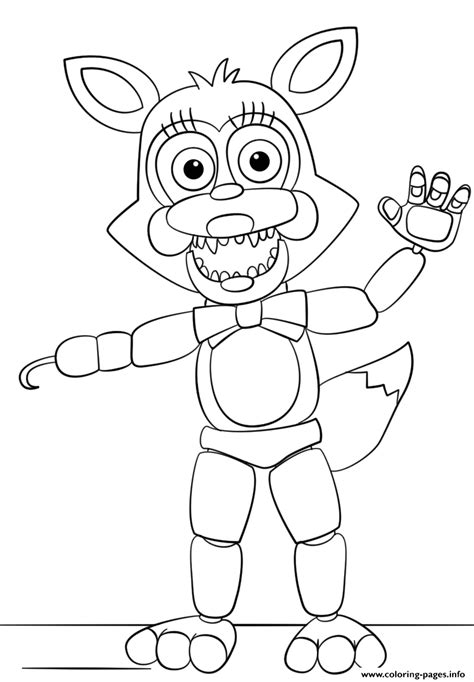 31 Printable Golden Freddy Coloring Pages