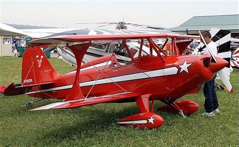 Stolp Adams Sa 100 Starduster Biplane Airplane Model Replica Small Free