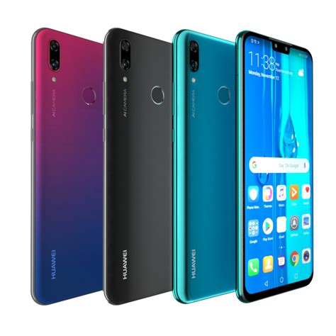 Modelo 3d Huawei Y9 2019 Todo Color Turbosquid 1369152