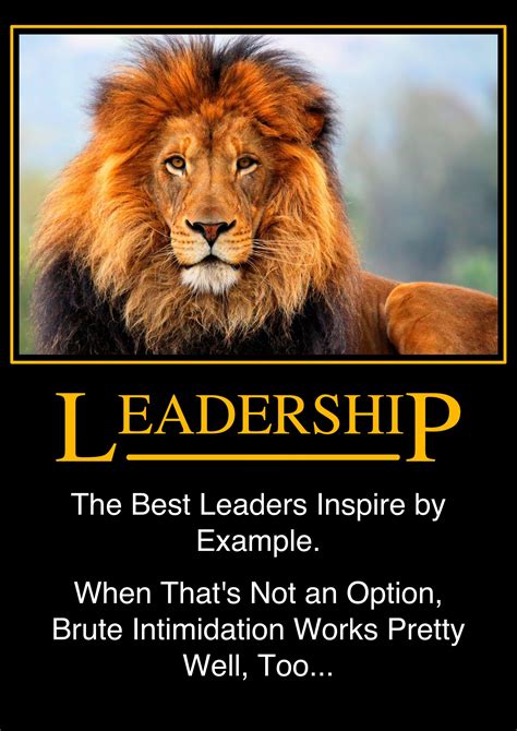 Real Leadership R Demotivational