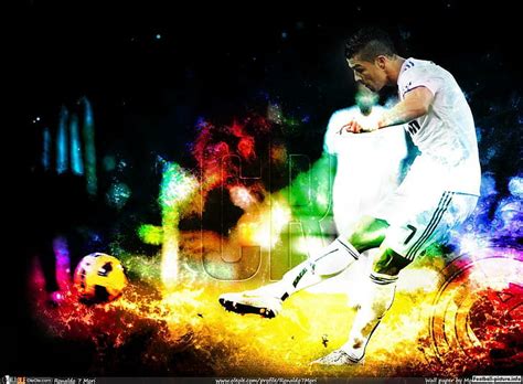 Hd Wallpaper Cristiano Ronaldo Free Kick Amazing Soccer Player