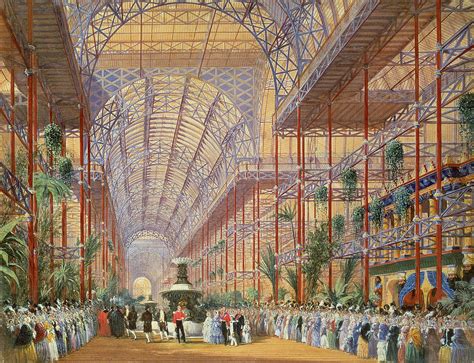 Queen Victoria Opening The 1862 Exhibition After Crystal Palace Moved