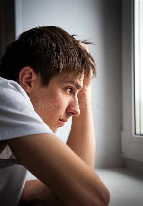 Sad Young Man Stock Photo Image Of Despondent Problem 117551744