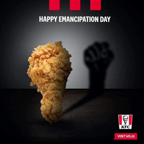 Controversial Emancipation Day Ad From Kfc Trinidad Kentucky Fried Chicken Kfc Know Your Meme