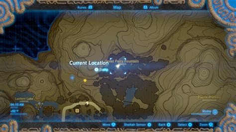 Botw Fairy Fountains Map Lighting Fixtures For Your Home