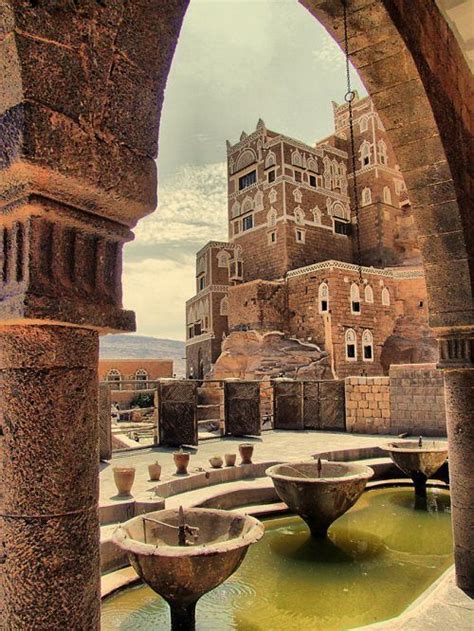Dar Al Hajar Palace Sanaa Yemen Yemen Architecture