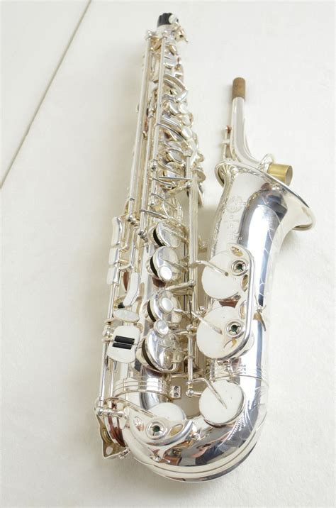 Selmer Super Action 80 Series Ii Alto Saxophone Mint Silver