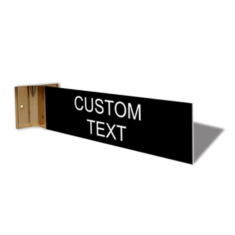 Custom Text Corridor Sign 2 X 8 Custom Signs