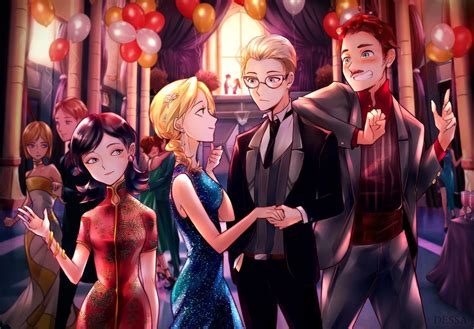 Marinette S And Adrien S Parents By Dessa Miraculous Ladybug Anime