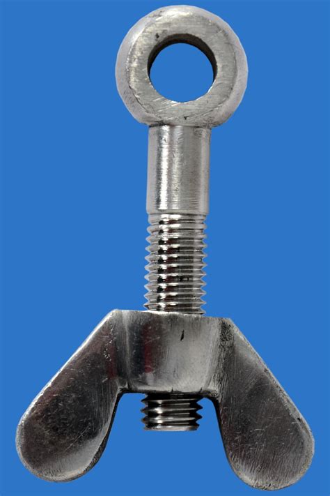 Stainless Steel Eye Bolt With Wing Nut Rs 425 Piece Tejas Corporation