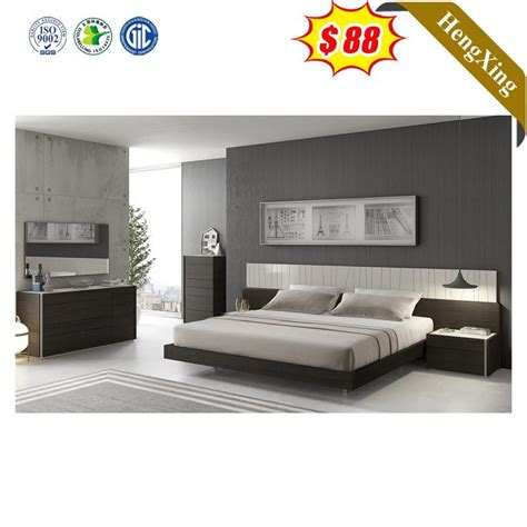 Multifunctional Modern Melamine MDF Wood Home Bedroom Furniture Set