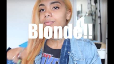 Going Blonde Prep Results Youtube