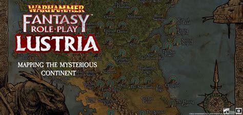 Warhammer Fantasy Roleplay Lustria Mapping The Mysterious Continent
