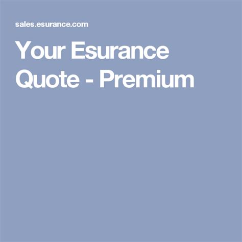 Https://tommynaija.com/quote/esurance Car Insurance Quote