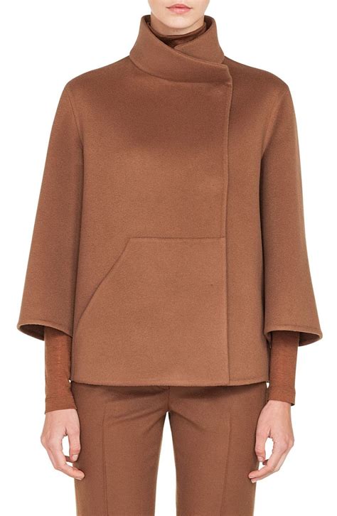 Akris Double Face Cashmere Jacket Available At Nordstrom Stylish Winter Outfits Warm Outfits