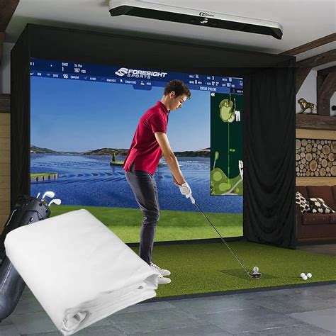 Obokidly 118x118 Indoor Golf Ball Simulator Impact Display Projection