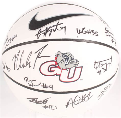 Browse the stunning black and white logo templates and find the perfect design for your company. 2019-20 Gonzaga Bulldogs Logo Basketball Team-Signed by ...