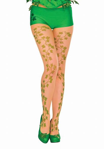 Ivy Poison Dc Tights Pantyhose Comics Costume