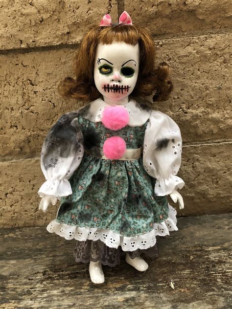 Ooak Small Stitches Clown Creepy Horror Doll Art By Christie