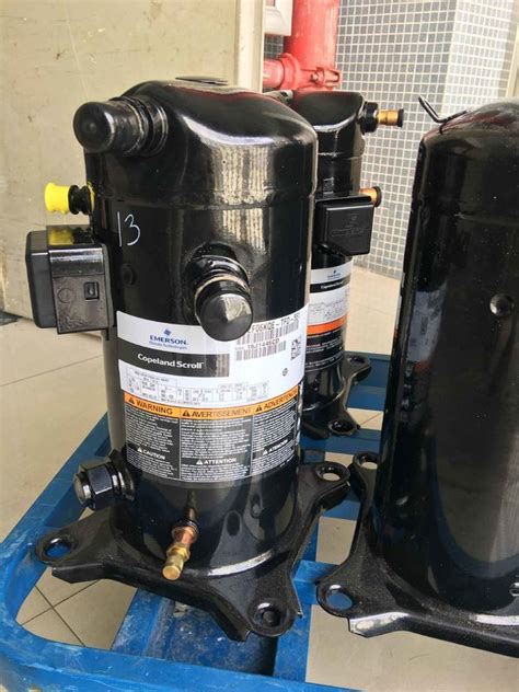 Up To 45 Degree Refrigeration Copeland Scroll Compressor ZF06KQE TFD