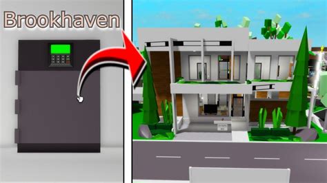 The Secret Safe In The New Brookhaven House Roblox Youtube
