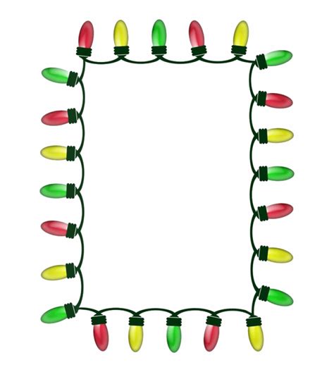 Christmas Lights Border Clip Art Free 20 Free Cliparts Download