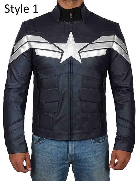 Chris Evans Avengers Endgame Captain America Leather Jacket