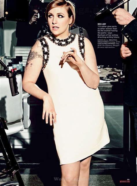 lena dunham glamour stills at glamour usa april 2014 magazine fashion clothes actress photos