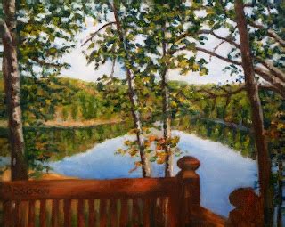 Daily Painters Of Arkansas Table Rock Lake Debra Sisson Oil Painting