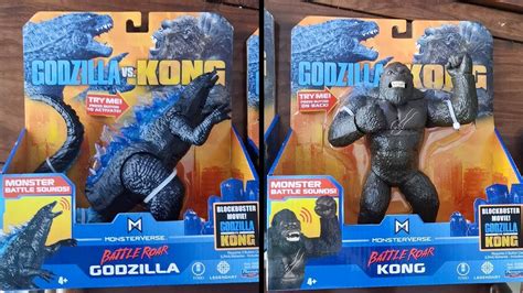 Godzilla Vs Kong Battle Roar Toys Just Revealed Youtube