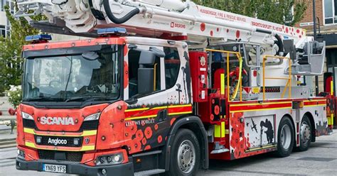 A Scania L Series Low Entry Fire Truck For City Rescues