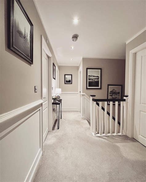 Second Floor Hallway With Neutral Décor Soul And Lane