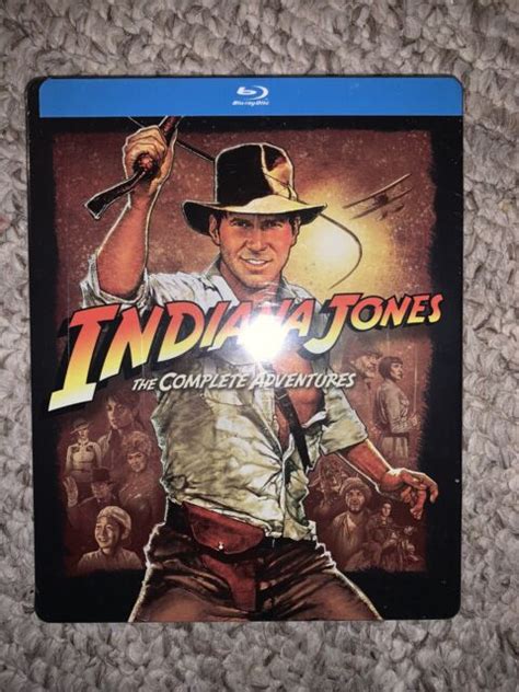 Indiana Jones The Complete Adventures Blu Ray Steelbook Films For