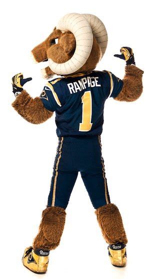 What Its Like To Be The Rams Mascot St Louis Magazine