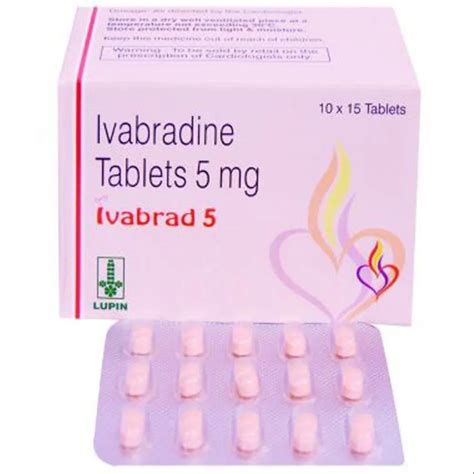 Inapure 5 Ivabradine Tablets Packaging Type Box Packaging Size 10 Tablets At Rs 410 Piece