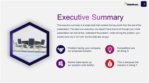 Download our free executive summary template for corporate presentations! Business Case Studies Executive Summary Slide Design ...