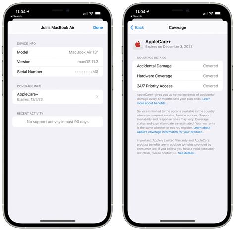 Apple Support App Gains Updated Coverage Details Reservation Reminders